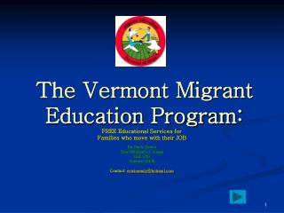 The Vermont Migrant Education Program: