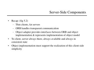 Server-Side Components