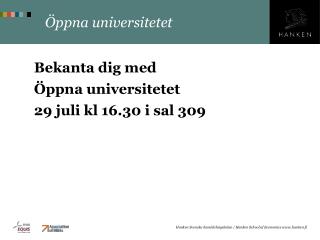 Öppna universitetet