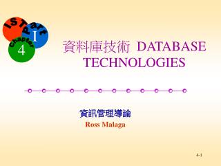 資料庫技術 DATABASE TECHNOLOGIES