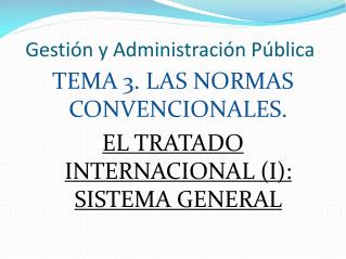 Gestión y Administración Pública