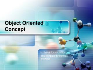 Object Oriented Concept