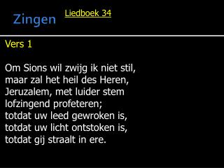 Zingen