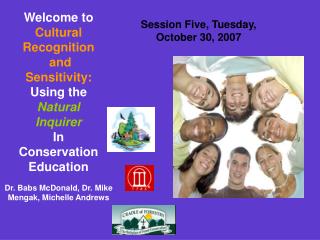 Welcome to Cultural Recognition and Sensitivity: Using the Natural Inquirer In Conservation