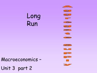 Macroeconomics – Unit 3 part 2