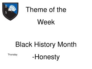 Theme of the Week