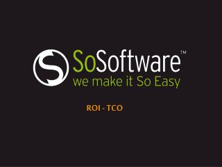 ROI - TCO