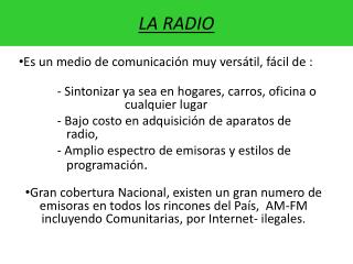 LA RADIO