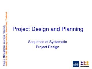 Project Design and Planning