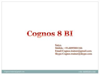 Cognos 8 BI