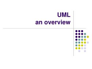 UML an overview