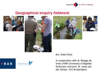 Geographical enquiry fieldwork