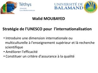 Téthys Université Euro- Méditerranéenne