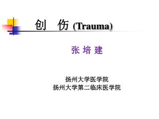 创 伤 (Trauma)