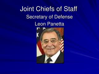 Joint Chiefs of Staff