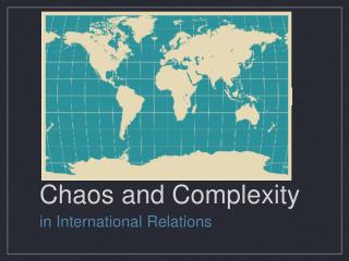 Chaos and Complexity