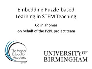 Embedding Puzzle-based Learning in STEM Teaching