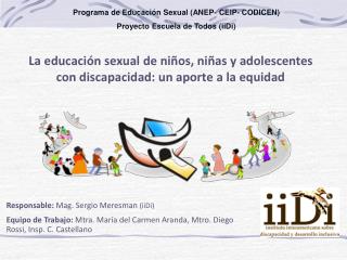 La educación sexual de niños, niñas y adolescentes con discapacidad: un aporte a la equidad