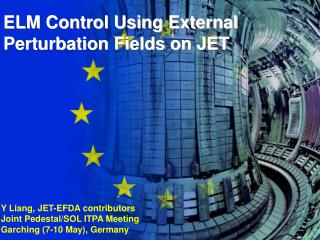 ELM Control Using External Perturbation Fields on JET