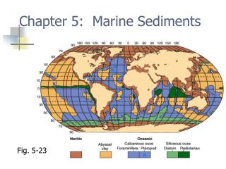 Chapter 5: Marine Sediments