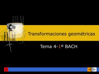 Transformaciones geométricas