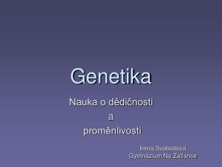 Genetika