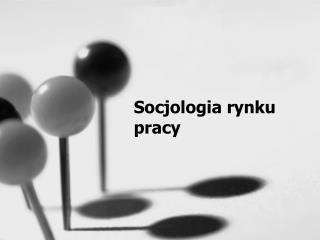 Socjologia rynku pracy