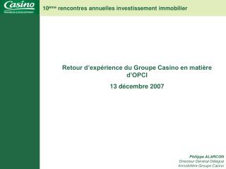 10 ème rencontres annuelles investissement immobilier
