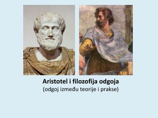Aristotel i filozofija odgoja (odgoj između teorije i prakse)