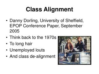 Class Alignment