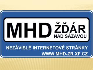 MHD Žďár nad Sázavou nezávislé internetové stránky