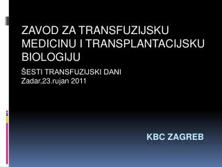 KBC ZAGREB