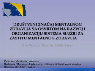 Prim.Mr. sci dr. Nermana Mehić-Basara