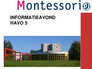 INFORMATIEAVOND 	HAVO 5