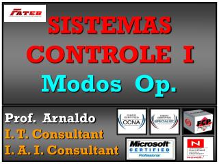 SISTEMAS CONTROLE I Modos Op.