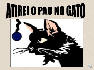 ATIREI O PAU NO GATO