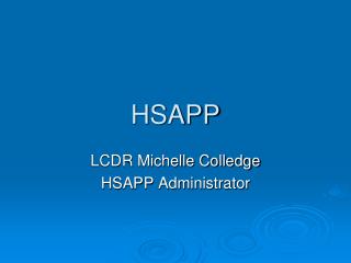 HSAPP