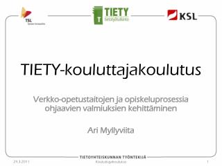 TIETY-kouluttajakoulutus