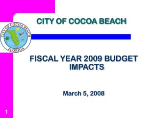 CITY OF COCOA BEACH