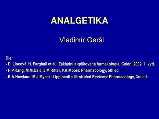 ANALGETIKA