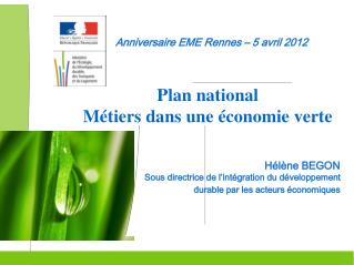 Anniversaire EME Rennes – 5 avril 2012