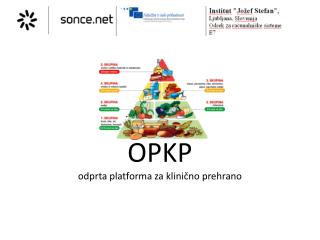OPKP odprta platforma za klinično prehrano