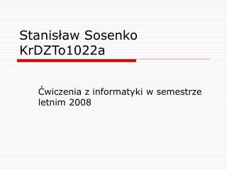 Stanisław Sosenko KrDZTo1022a