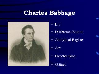 Charles Babbage