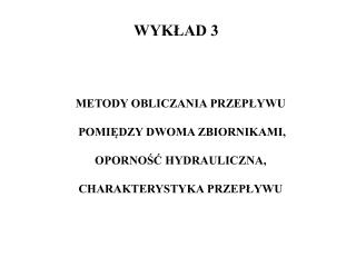 WYKŁAD 3