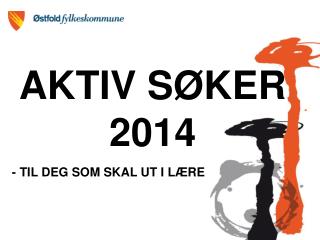 AKTIV SØKER 2014