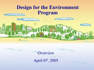 Design for the Environment Program