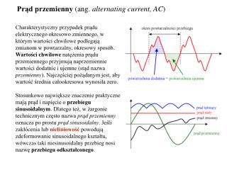 Prąd przemienny (ang. alternating current, AC )