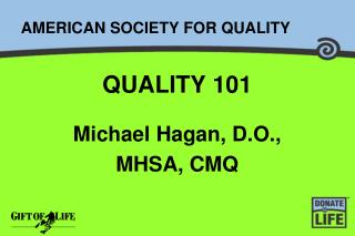 AMERICAN SOCIETY FOR QUALITY