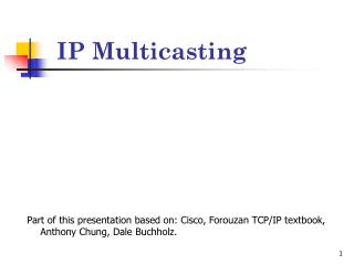 IP Multicasting